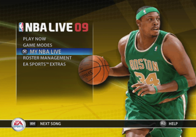 NBA Live 09 screenshot 3 for Playstation 2